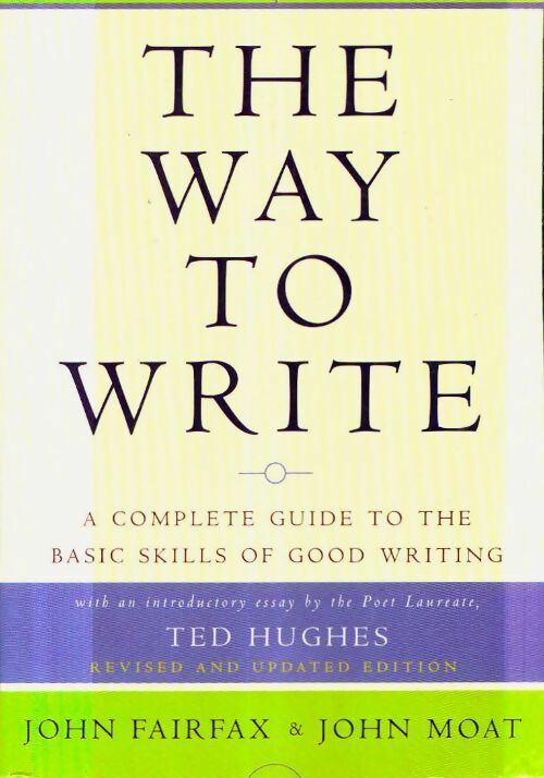 Livrenpoche : The way to write - John Fairfax - Livre