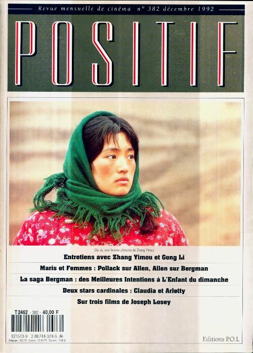 Livrenpoche : Positif n°382 - Collectif - Livre