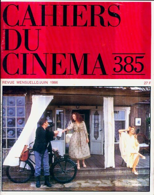 Livrenpoche : Cahiers du cinéma n°385 :  - Collectif - Livre