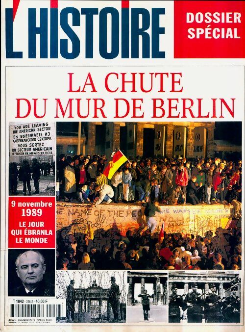 Livrenpoche : L'histoire n°236 : La chute du mur de Berlin - Collectif - Livre