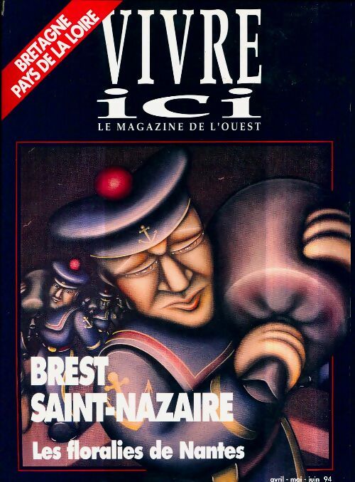 Livrenpoche : Vivre ici n°12 : Brest Saint-Nazaire - Collectif - Livre