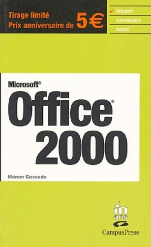 Livrenpoche : Office 2000 - Manon Cassade - Livre