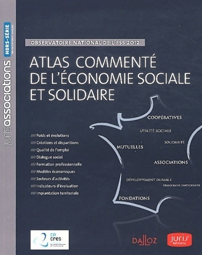 Livrenpoche : Atlas commenté de l'économie sociale et solidaire. Observatoire national de l'ESS 2012 - François Rousseau - Livre
