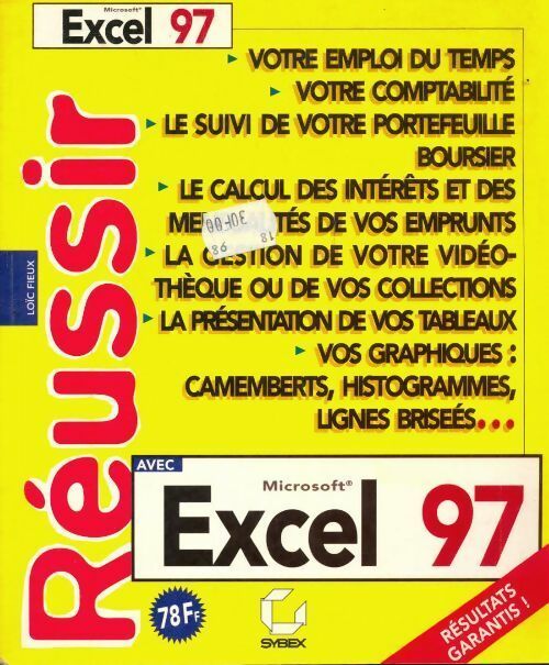 Livrenpoche : Réussir avec Excel 97 - Loïc Fieux - Livre