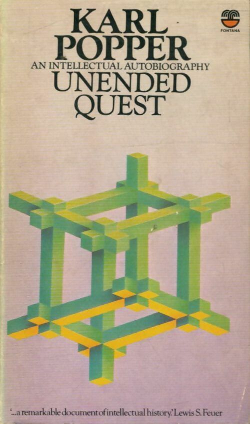Livrenpoche : Unended quest. An intellectual autobiography - Karl Popper - Livre
