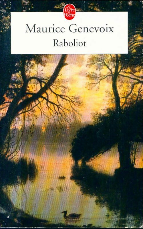Livrenpoche : Raboliot - Maurice Genevoix - Livre