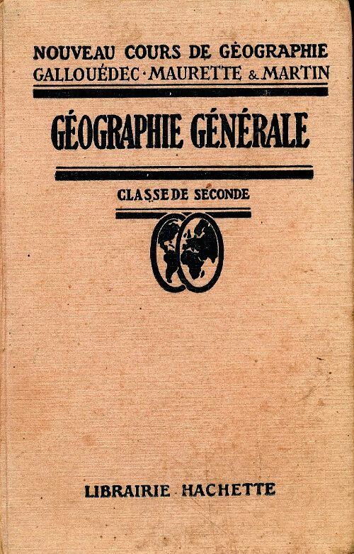 Géographie générale Seconde - Collectif -  Hachette poches divers - Livre