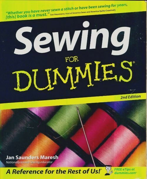 Livrenpoche : Sewing for dummies - Jan Saunders Maresh - Livre