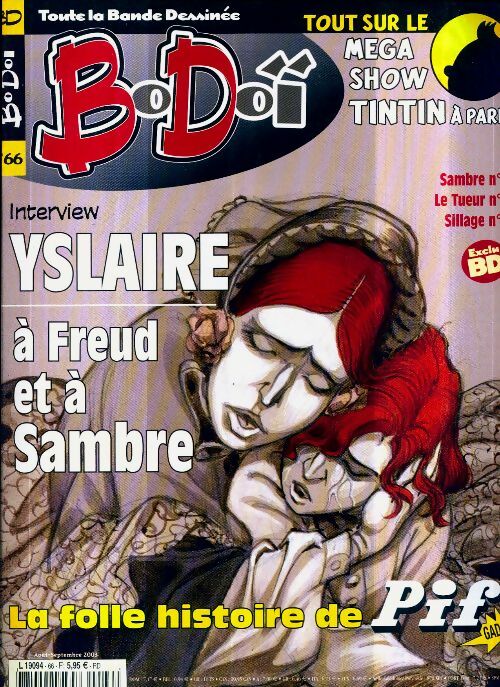 Livrenpoche : Bodoï n°66 : Yslaire, à Freud et à Sambre - Collectif - Livre