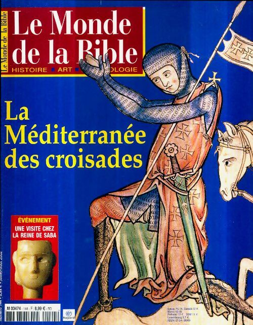 Livrenpoche : Le Monde de la Bible n°144 : La Méditerranée des croisades - Collectif - Livre