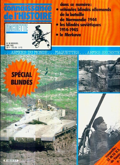 Livrenpoche : Connaissance de l'histoire n°56 : Spécial blindés - Collectif - Livre