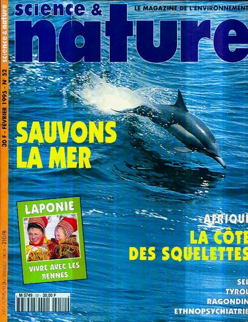 Livrenpoche : Science & nature n°52 : Sauvons la mer - Collectif - Livre