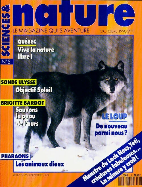 Livrenpoche : Science & nature n°5 : Québec / Sonde Ulysse / Brigitte Bardot - Collectif - Livre