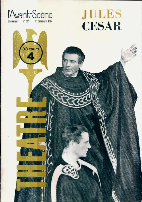 Livrenpoche : L'avant-scène théâtre Revue n°323 : Jules César - Collectif - Livre