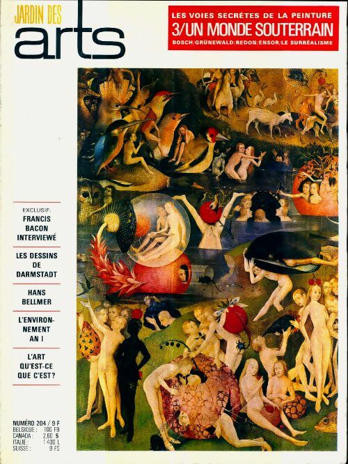 Livrenpoche : Le jardin des arts n°204 : Les voies secrètes de la peinture 3 : Un monde souterrain - Collectif - Livre