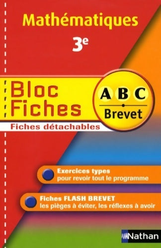 Livrenpoche : Mathématiques 3e - Chantal Carruelle - Livre