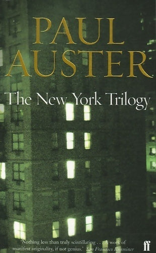 Livrenpoche : The New-York trilogy - Paul Auster - Livre