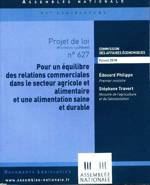 Livrenpoche : Pour un équilibre des relations commerciales dans le secteur agricole et alimentaire et une alimentation saine et durable - Collectif - Livre