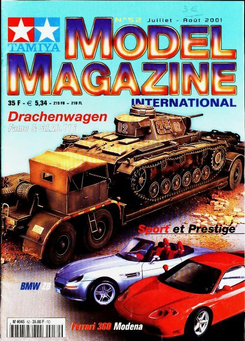 Livrenpoche : Model magazine n°52 : Drachenwagen - Collectif - Livre