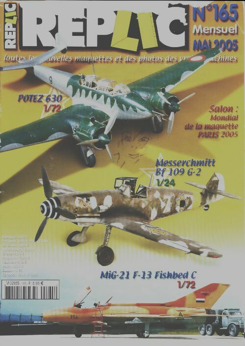 Livrenpoche : Replic n°165 - Collectif - Livre