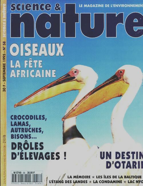 Livrenpoche : Science & nature n°58 : Oiseaux, la fête africaine - Collectif - Livre