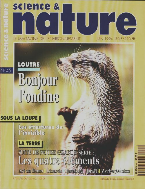 Livrenpoche : Science & nature n°45 : Loutre, bonjour l'ondine - Collectif - Livre