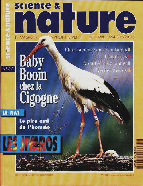 Livrenpoche : Science & nature n°47 : Baby boom chez les cigognes - Collectif - Livre