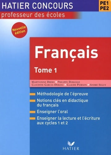 Livrenpoche : Français Tome I - Maryvonne Dhers - Livre