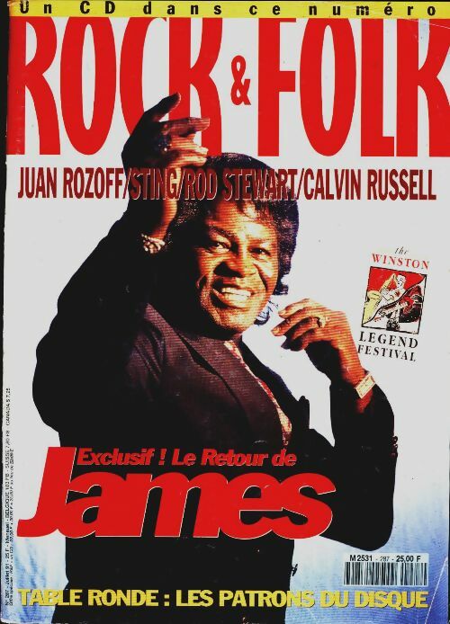 Livrenpoche : Rock & folk n°287 : Le retour de James - Collectif - Livre