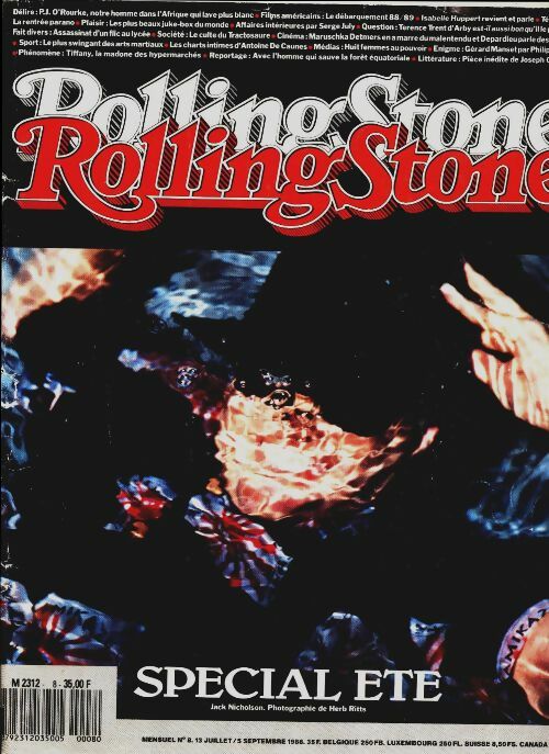 Livrenpoche : Rolling Stone n°8 : Spécial été - Collectif - Livre