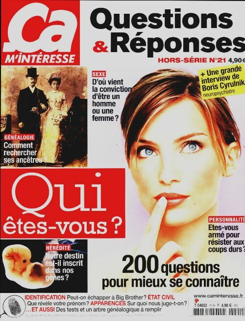 Livrenpoche : Ca m'intéresse Hors-Série n°21 : Qui êtes-vous ? - Collectif - Livre