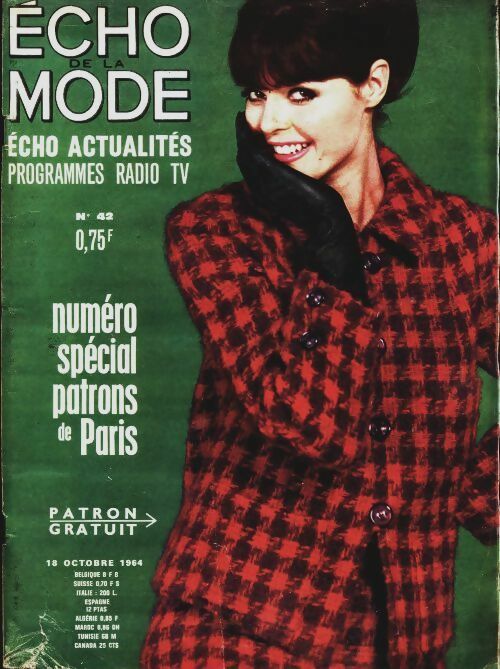 L'écho de la mode 1964 n°42 - Collectif -  L'écho de la mode - Livre