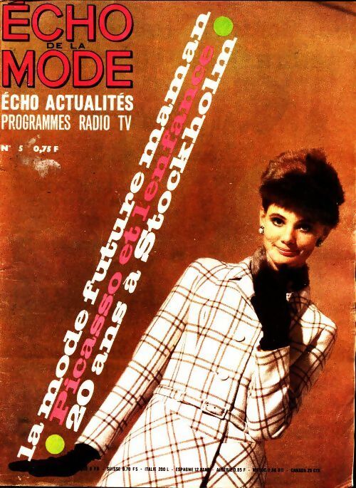Livrenpoche : L'écho de la mode 1966 n°5 - Collectif - Livre