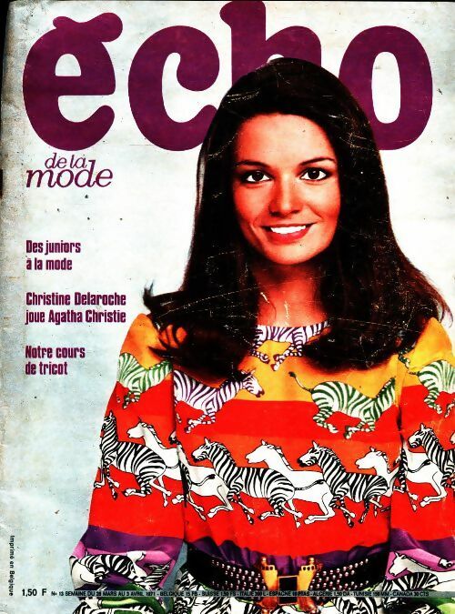 Livrenpoche : L'écho de la mode 1971 n°13 - Collectif - Livre