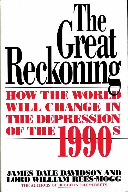 Livrenpoche : The great reckoning - James Dale Davidson - Livre