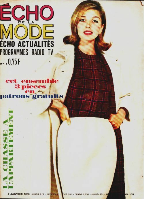 Livrenpoche : L'écho de la mode 1965 n°1 - Collectif - Livre