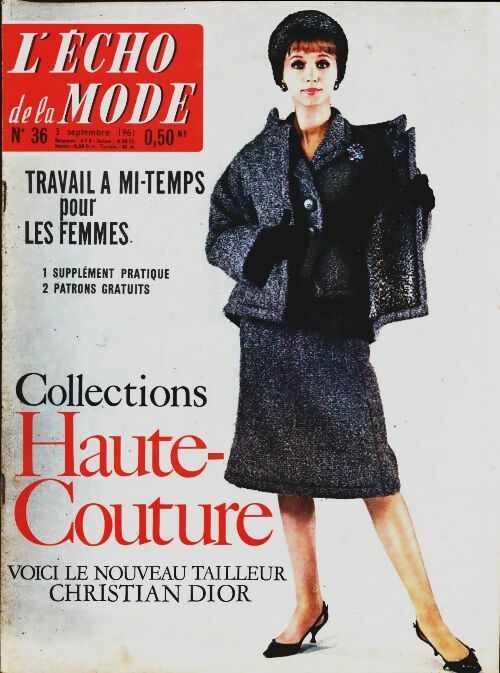 Livrenpoche : L'écho de la mode 1961 n°36 - Collectif - Livre