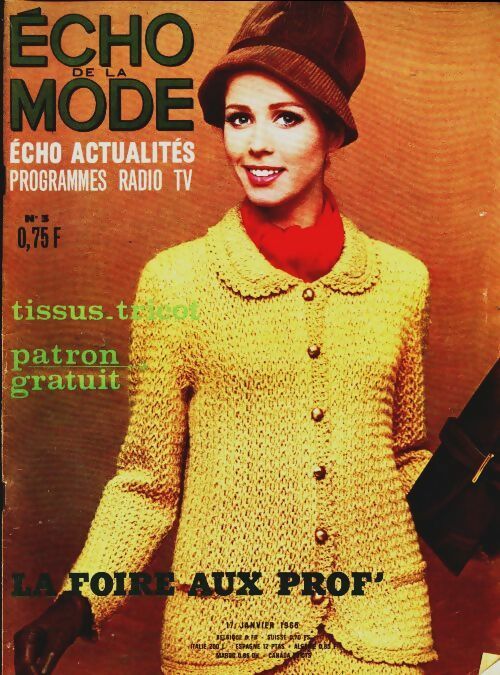 Livrenpoche : L'écho de la mode 1965 n°3 - Collectif - Livre