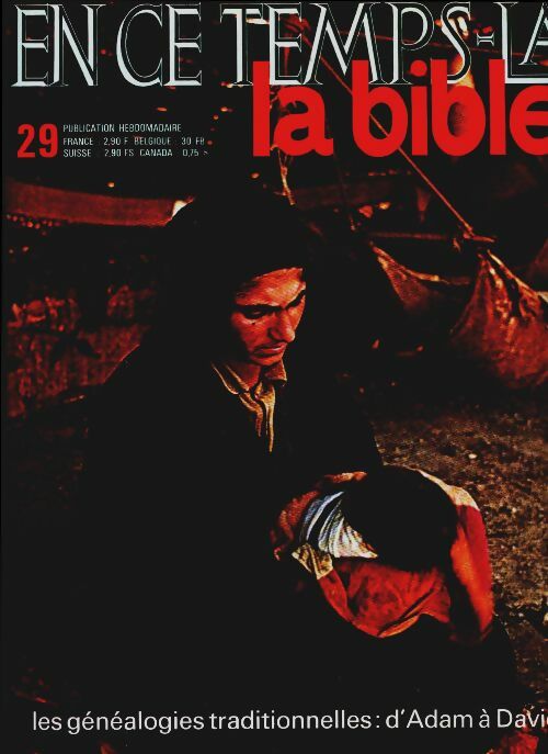 Livrenpoche : En ce temps-là la Bible n°29 : Les généalogies traditionnelles - Collectif - Livre