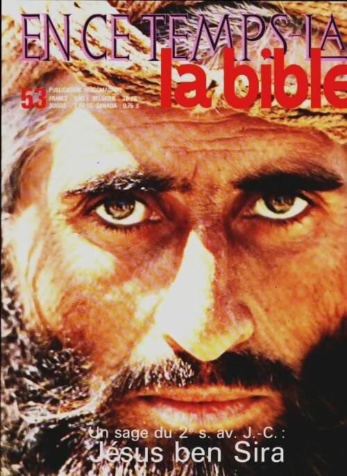 Livrenpoche : En ce temps-là la Bible n°53 : Jésus ben Sira - Collectif - Livre