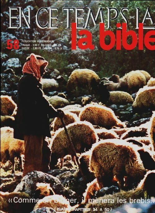 Livrenpoche : En ce temps-là la Bible n°58 : Comme un berge, il mènera les brebis - Collectif - Livre