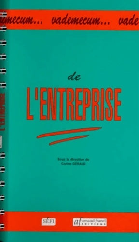 Livrenpoche : Vade-mecum de l'entreprise - Carine Gerald - Livre
