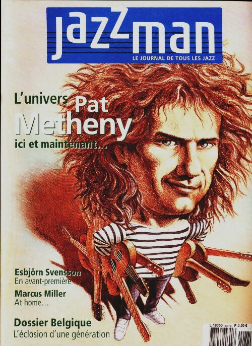 Livrenpoche : Jazzman n°78 : L'univers Pat Metheny - Collectif - Livre