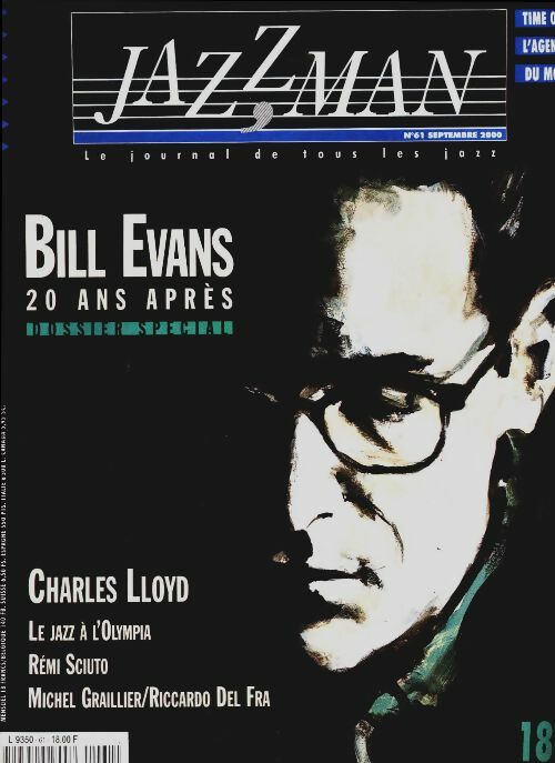 Jazzman n°61 : Bill Evans - Collectif -  Jazzman - Livre