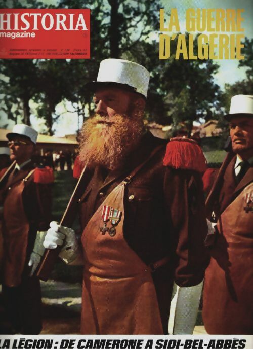 Livrenpoche : Historia la guerre d'Algérie n°198 : La légion - Collectif - Livre
