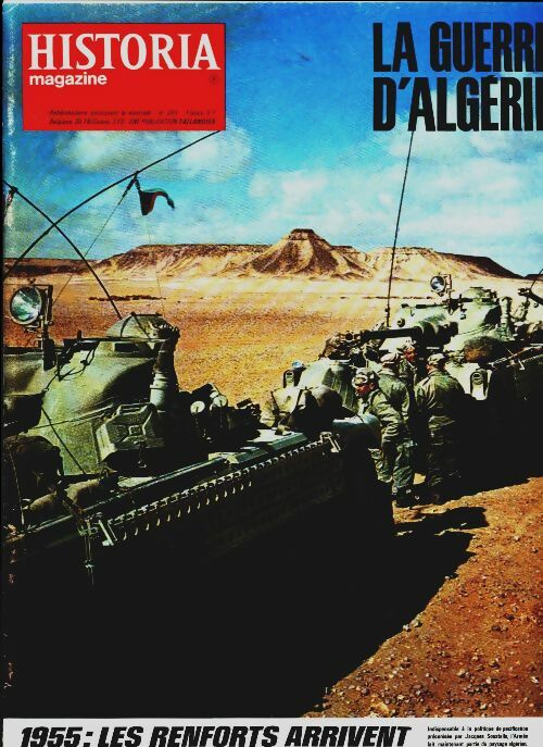 Livrenpoche : Historia la guerre d'Algérie n°201 : 1955 : les renforts arrivent - Collectif - Livre