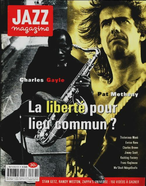 Jazz magazine n°436 : La liberté pour lieu commun ? - Collectif -  Jazz magazine - Livre