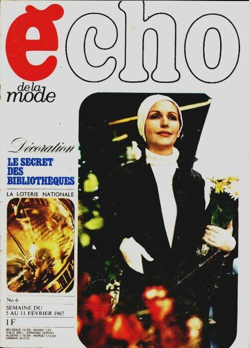 Livrenpoche : L'écho de la mode 1967 n°6 - Collectif - Livre