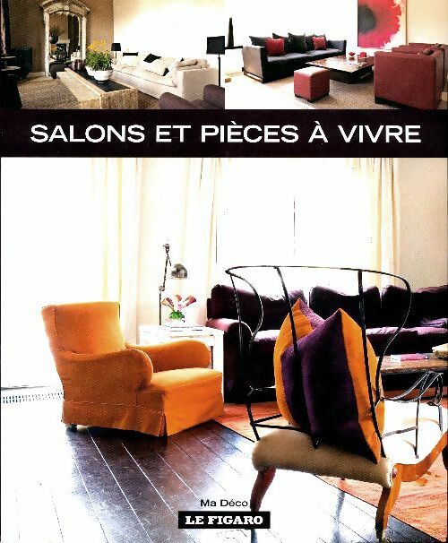 Livrenpoche : Salons et pièces à vivre - Collectif - Livre