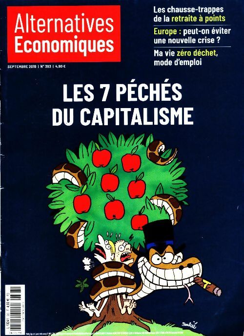 Livrenpoche : Alternatives économiques n°393 : Les 7 péchés du capitalisme - Collectif - Livre